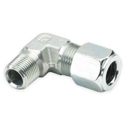 Parker Elbow, 90,Zinc Pltd Steel,CompxM,1/2In 8-8 CBU-S