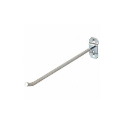 Manufacturer Varies Single Rod Pegboard Hook,1 3/4 in L,PK5 6YB85