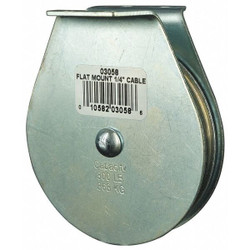 Manufacturer Varies Pulley Block,Bolt-On,1/4 in Rope dia. 4JX77