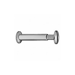 Manufacturer Varies Binding Post,Aluminum,#8-32,1 1/4"L,PK25 5MA62
