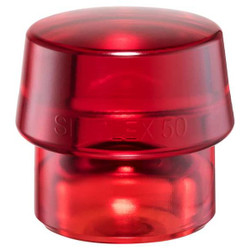 Halder Simplex Hammer Tip,2 In,Medium Hard,Red 3206050