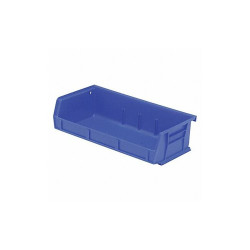 Quantum Storage Systems Hang and Stack Bin,Blue,PP,3 in QUS232BL