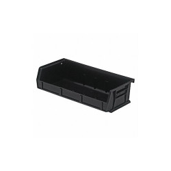 Quantum Storage Systems Hang and Stack Bin,Black,PP,3 in QUS232BK
