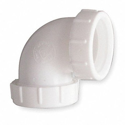 Sim Supply Elbow,Plastic,1 1/4 and 1 1/2" Pipe Size  1PPA1