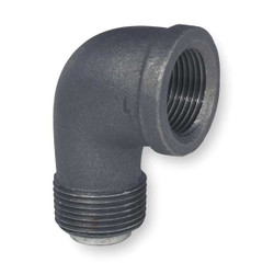 Manufacturer Varies 90 Street Elbow,Malleable Iron,1 1/4 in 5P463