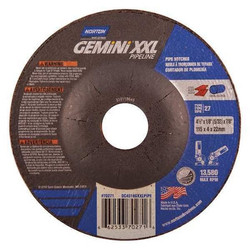 Norton Abrasives Depressed Center Wheel,5in,7/8 Arbor 66252842038