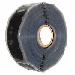 Er Tape Self-Fusing Tape,1 x 432 in,20 mil,Black GL20B67000