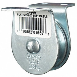 Sim Supply Pulley Block,Bolt-On,3/16 in Rope dia.  4JX65