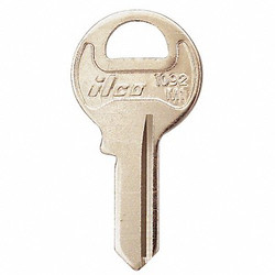 Kaba Ilco Key Blank,Brass,Type M1,4 Pin,PK10 1092-M1