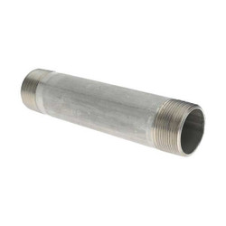 Manufacturer Varies Nipple,1 In,Thrd at Both Ends,3 In,316 T6BNF04