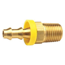 Dixon Push on Hose Fitting,3/8"x1/4",BarbxNPT 2720604C