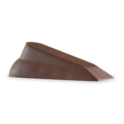 Sim Supply Door Wedge, Brown, 4-3/4" L.  1XNN7