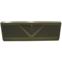 Manufacturer Varies Baseboard Register,Brown,15" 4MJV7