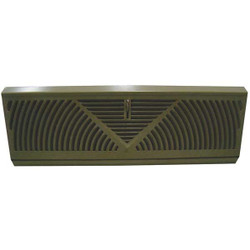 Manufacturer Varies Baseboard Register,Brown,15" 4MJV7