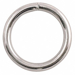 Lucky Line Connector,Welded Ring,Steel,Cap 450 lb 4GGL6