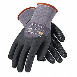 Pip Coated Gloves,XS,Black/Gray,PR 34-845
