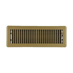 Manufacturer Varies Floor Register,4x14",Brown 4MJE5