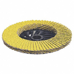 Arc Abrasives Flap Disc, 4 1/2 in Dia, 5/8 in Arbor 71-10914HE