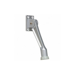 Kaba Ilco Lever Door Holder,Clear Aluminum,5" H IL-KDDH-5-AL