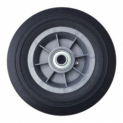 Sim Supply Solid Rubber Wheel,8" dia,450 lb.  53CM84
