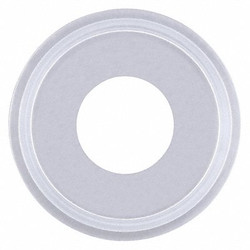 Garlock Gasket,Size 1 In,Tri-Clamp,Silicone 40RXPX-100