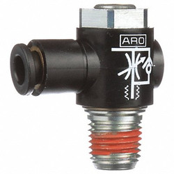 Aro Cylinder Port Flow Control ,Elbow,10-32 119309-103