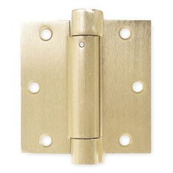 Sim Supply Spring Hinge,Steel,Door Leaf 3-1/2" H  4PA76