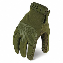 Ironclad Performance Wear Tactical Touchscreen Glove,Green,S,PR IEXT-GODG-02-S