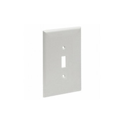 Sim Supply Toggle Switch Wall Plate,Plastic  62054