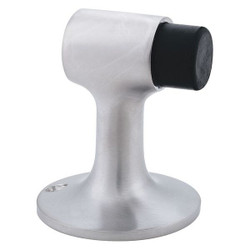 Ives Angle Door Stop,2-1/2in.Wx3in.Proj. FS444 US26D