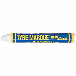 Markal Tire Marker,1/2W x 4-5/8"L,White 51420