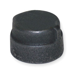 Sim Supply Round Cap, Malleable Iron, 1 1/2 in  1LCA1