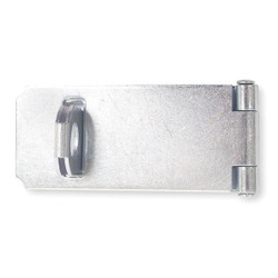 Sim Supply Fixed Staple Hasp,Zinc,3 1/2" L  4PE39