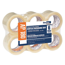 Shurtape Packaging Tape,Acrylic,PK6 AP 180