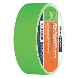 Duct Tape,Fluorescent Green,1 7/8inx60yd