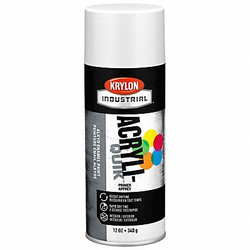 Krylon Industrial Spray Primer,White,12 oz. Net Weight K01315A07