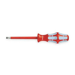 Wera Insltd Slotted Screwdriver, 9/64 in 05022730001