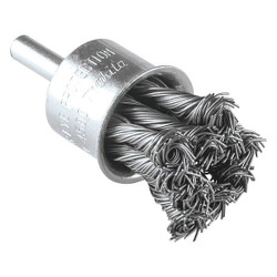 Makita Wire Wheel Brush,Knotted,Shank,4500 rpm B-63052