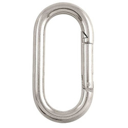 Lucky Line Spring Snap,HD,Steel,L 4 3/4 In 4GGL9