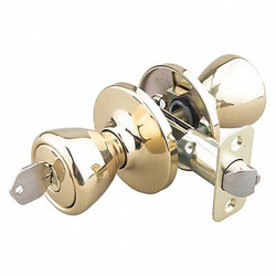 Ez-Flo Eastman Knob Lockset,Mechanical,Cylindrical 57866
