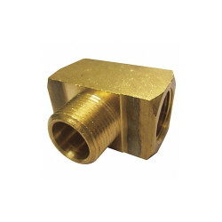 Manufacturer Varies Extruded Branch Tee, Brass, 1/4 in,NPT 6AYV6