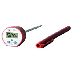 Taylor Digital Pocket Thermometer,LCD,5" L 9842