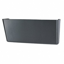 Officemate Wall Pocket,Legal,7Hx16 1/3W In,Black 21442