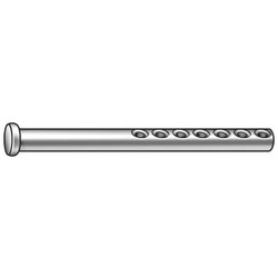 Huyett Clevis Pin,Univ,Stl,7/16x3 L,PK10 WWG-CLPUZ-025