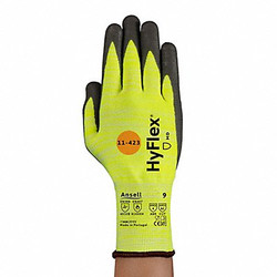 Ansell Cut Resistant Gloves,Gray/Yellow,7,PR 11-423