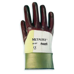 Ansell Cut Resistant Gloves,Maroon,S,PR  28-507