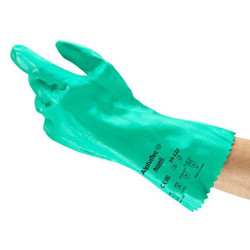 Ansell Chemical Resistant Glove,12" L,Sz 9,PR 39-122
