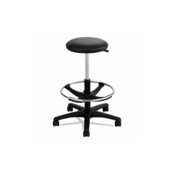 Safco® STOOL,EXT HT,LAB,BK 3436BL