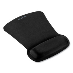 Belkin® WaveRest Gel Mouse Pad with Wrist Rest, 9.3 x 11.9, Black F8E262-BLK