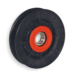 Fenner Drives V-Belt Idler Pulley,B Belt Type,4 In O D VA4002